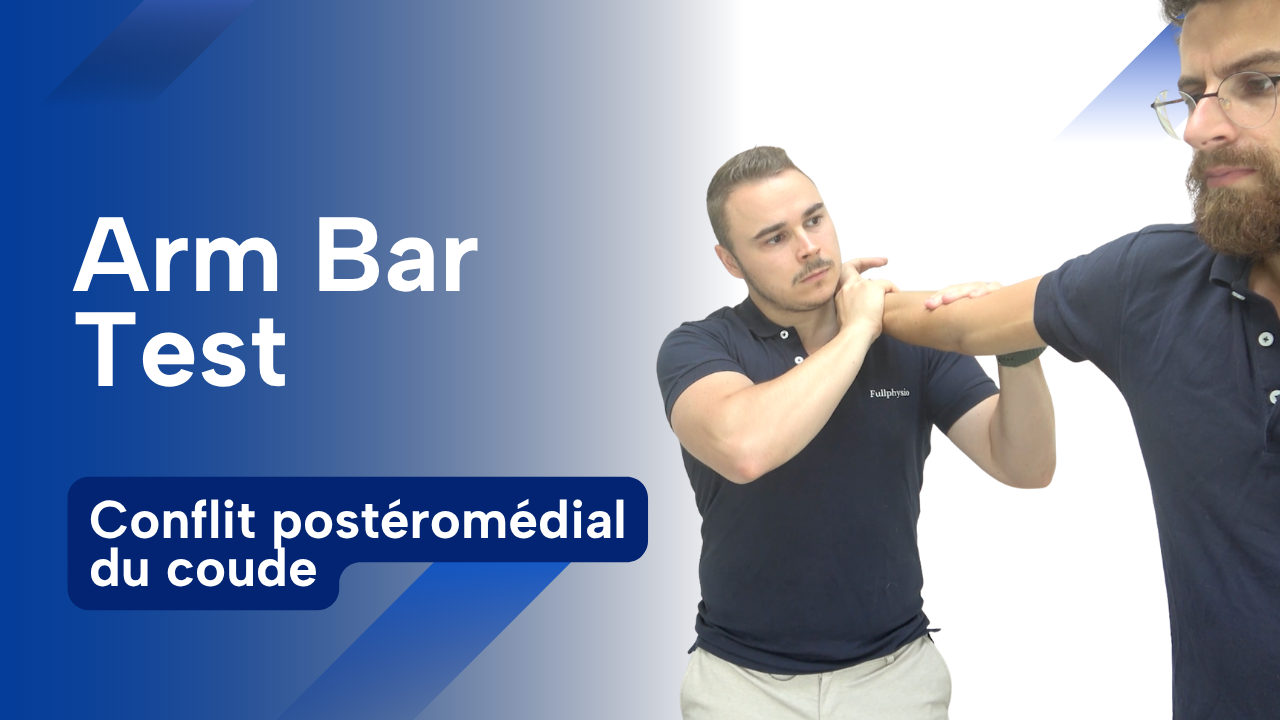 Vignette du test clinique Arm Bar pour l'épaule