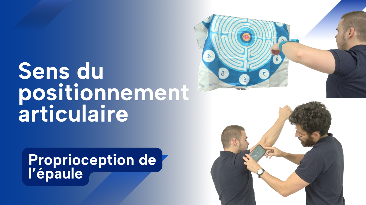Vignette de l'évaluation du sens du positionnement articulaire de l'épaule