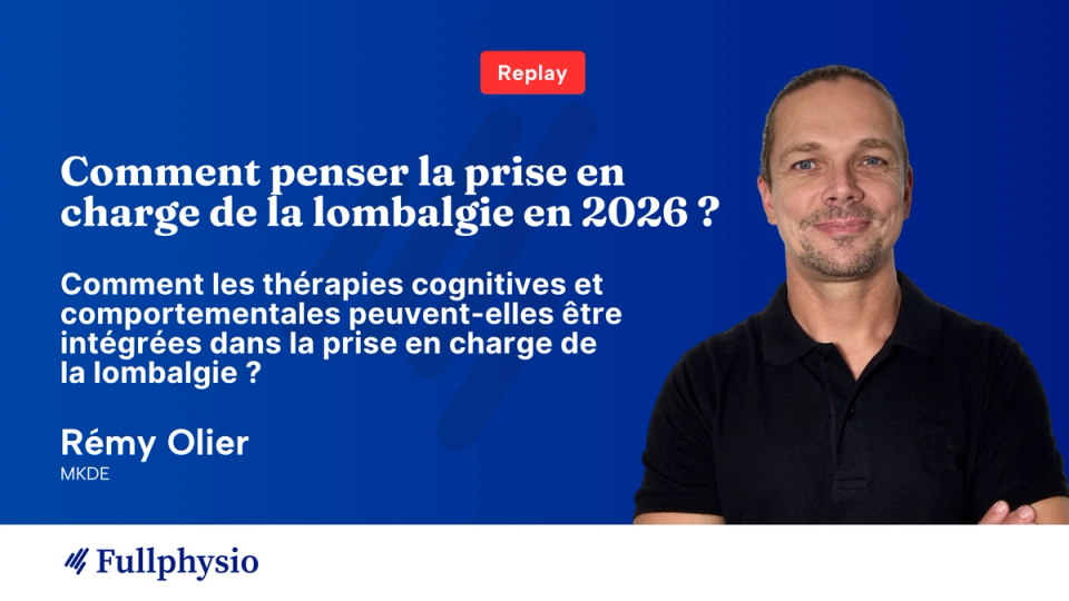 Rémy Olier présente l'apport des thérapies cognitives et comportementales