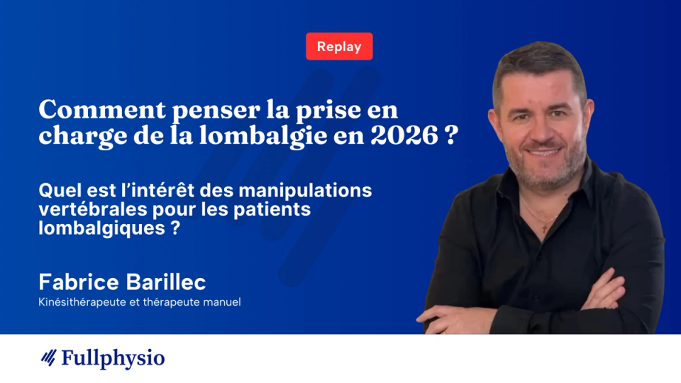 Fabrice Barillec présente les données sur les manipulations vertébrales