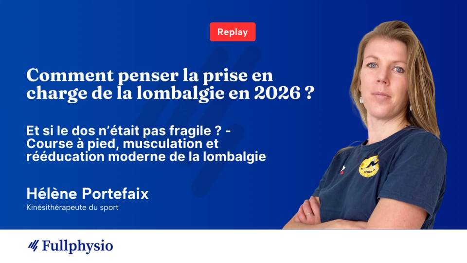 Hélène Portefaix présente les effets de la course et de la musculation sur le dos
